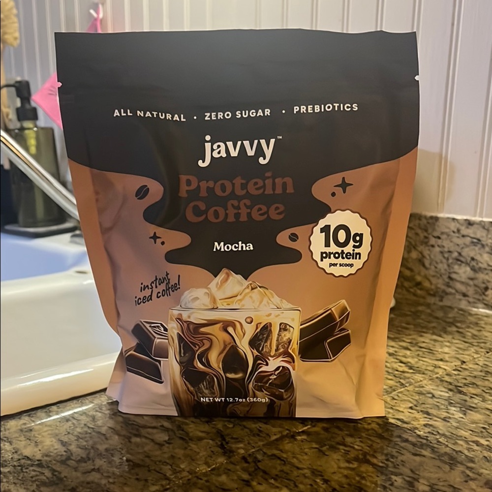 Javvy Mocha Protein Coffee - Sealed NEW